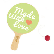 Afbeelding in Gallery-weergave laden, Classic World houten racket met bal aan koord - paddleball