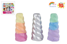 Afbeelding in Gallery-weergave laden, Sun Fun Unicorn hoorn stoepkrijt - set 3 stuks