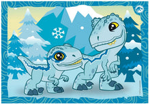 Afbeelding in Gallery-weergave laden, Clementoni legpuzzel 4 in 1 Jurassic World - 12, 16, 20, 24 stukjes