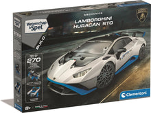 Afbeelding in Gallery-weergave laden, Clementoni Wetenschap en Spel - Mechanics Lamborghini Huracan Sto 270-delige set