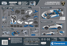 Afbeelding in Gallery-weergave laden, Clementoni Wetenschap en Spel - Mechanics Lamborghini Huracan Sto 270-delige set