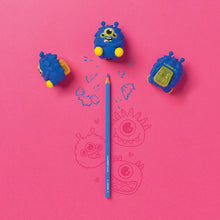 Afbeelding in Gallery-weergave laden, Legami Lichtgevende puntenslijper met houder - Monster - Sharpening is Magic!