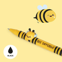 Afbeelding in Gallery-weergave laden, Legami Gel pen with "Bee Different" Bee Animal Decoration - Lovely Friends