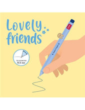 Afbeelding in Gallery-weergave laden, Legami Gel Pen with "Take It Easy" Sloth Animal Decoration - Lovely Friends (kopie)