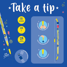 Afbeelding in Gallery-weergave laden, Legami Monster stapelbare potloden met gum - Take a tip!