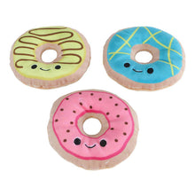 Afbeelding in Gallery-weergave laden, Jeanne Lerut ❤️ Fluffy Menu snackzakjes pluche 21cm - Donuts