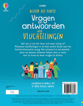 Afbeelding in Gallery-weergave laden, Usborne boek - Vragen en antwoorden over vluchtelingen - Katie Daynes, Ashe De Sousa