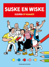 Afbeelding in Gallery-weergave laden, Kleurboek Suske en Wiske - Kleuren op nummer - Willy Vandersteen
