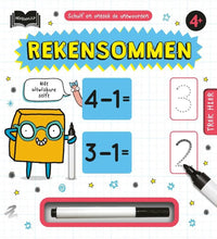 Afbeelding in Gallery-weergave laden, Rebo boek - Rekensommen, schuif en ontdek de antwoorden 4+