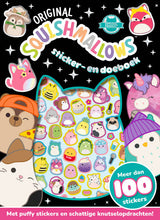 Afbeelding in Gallery-weergave laden, Witte Leeuw boek - Original Squishmallows sticker- en doeboek