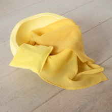 Afbeelding in Gallery-weergave laden, ALittle Botanic Label - Playcycle speeldoek klein - 30cm - pastel geel