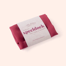 Afbeelding in Gallery-weergave laden, ALittle Botanic Label - Playcycle speeldoek klein - 30cm - pastel rood