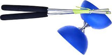 Afbeelding in Gallery-weergave laden, Acrobat rubber diabolo met aluminium handsticks - Blauw Koningsblauw