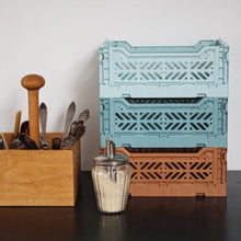 Afbeelding in Gallery-weergave laden, Aykasa Minibox opvouwbaar krat - Blauwgroen / Teal