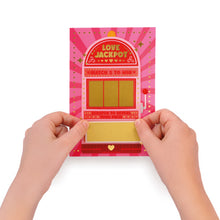 Afbeelding in Gallery-weergave laden, Legami Valentijn - Scratch off to reveal card - wenskaart Love Jackpot
