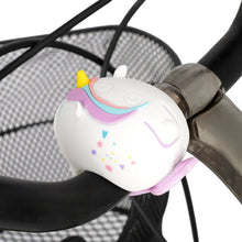 Afbeelding in Gallery-weergave laden, Marie Nobels ❤️ Legami Fietsvoorlicht met bel - Unicorn / eenhoorn