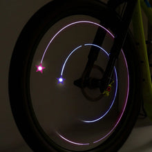Afbeelding in Gallery-weergave laden, Legami Set van 2 LED-lampjes voor fietsspaken - Eenhoorn - Ride & Shine