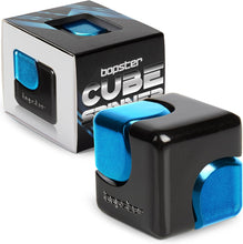 Afbeelding in Gallery-weergave laden, Bopster - Cube Spinner fidget toy - Black/Blue