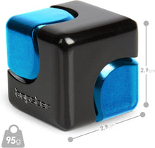 Afbeelding in Gallery-weergave laden, Bopster - Cube Spinner fidget toy - Black/Blue