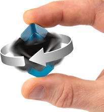 Afbeelding in Gallery-weergave laden, Bopster - Cube Spinner fidget toy - Black/Blue