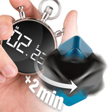 Afbeelding in Gallery-weergave laden, Bopster - Cube Spinner fidget toy - Black/Blue