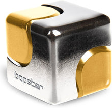 Afbeelding in Gallery-weergave laden, Bopster - Cube Spinner fidget toy - silver/gold