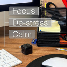 Afbeelding in Gallery-weergave laden, Bopster - Cube Spinner fidget toy - Black