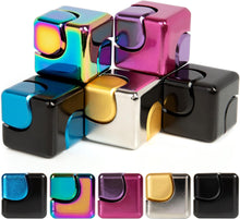 Afbeelding in Gallery-weergave laden, Bopster - Cube Spinner fidget toy - Black