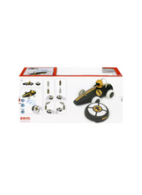Afbeelding in Gallery-weergave laden, Brio RC racewagen zwart en goud - 30443
