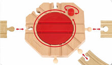 Afbeelding in Gallery-weergave laden, Brio treinspoor Mechanical Turntable - 33361