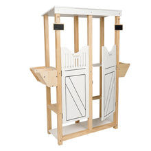 Afbeelding in Gallery-weergave laden, By Astrup houten stal voor stokpaarden
