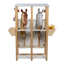 Afbeelding in Gallery-weergave laden, By Astrup houten stal voor stokpaarden