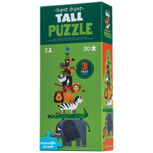 Afbeelding in Gallery-weergave laden, Crocodile Creek - Super Duper Tall Puzzel - Jungle 30 Stuks