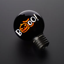 Afbeelding in Gallery-weergave laden, Legami Halloween - Decorative Lightbulb-Shaped Table Lamp - Pumpkin Booo - Bulb Fiction XL