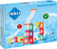 Afbeelding in Gallery-weergave laden, Coblo Marble Run Classic 35 stuks - knikkerbaan ballenbaan