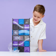 Afbeelding in Gallery-weergave laden, CONNETIX Magnetic Tiles Ball Run Galaxy Pack, 61 Pieces
