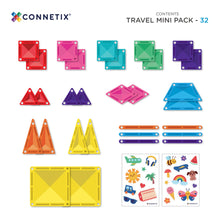 Afbeelding in Gallery-weergave laden, CONNETIX Magnetic Tiles Travel Mini Pack, 32 Pieces