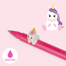 Afbeelding in Gallery-weergave laden, Legami Gel Pen with "Believe in Magic" Unicorn Animal Decoration - Lovely Friends