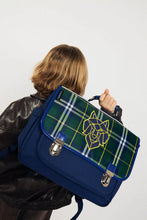 Afbeelding in Gallery-weergave laden, Caramel & Cie - Medium boekentas Wolf Clan Tartan - MSA11-0437