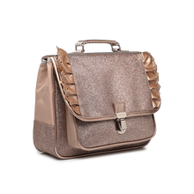 Afbeelding in Gallery-weergave laden, Caramel & Cie kleine schooltas Froufrous glitter koper - SSA08_4320