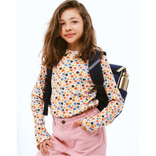 Afbeelding in Gallery-weergave laden, Caramel & Cie medium boekentas Butterfly vlinder blauw - MSA08_0204