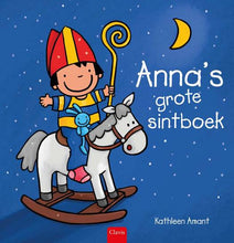 Afbeelding in Gallery-weergave laden, Clavis Uitgeverij - Anna's grote Sintboek - Kathleen Amant