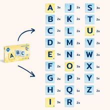 Afbeelding in Gallery-weergave laden, Coblo Toppers - magneet hoofdletters - 60 stuks