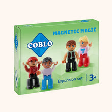Afbeelding in Gallery-weergave laden, Coblo uitbreidingsset magnetische mannetjes - set 4 stuks