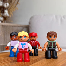 Afbeelding in Gallery-weergave laden, Coblo uitbreidingsset magnetische mannetjes - set 4 stuks