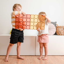 Afbeelding in Gallery-weergave laden, Connetix - Pastel Lemon & Peach Base Plate 2 stuks