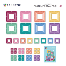 Afbeelding in Gallery-weergave laden, Connetix - Pastel Portal Pack 48 stuks