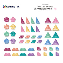 Afbeelding in Gallery-weergave laden, Connetix - Pastel Shape Expansion Pack 48 stuks