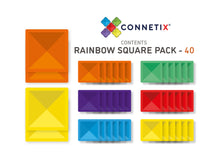 Afbeelding in Gallery-weergave laden, Connetix - Rainbow Square Pack 42 stuks