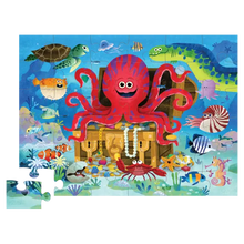 Afbeelding in Gallery-weergave laden, Crocodile Creek - Puzzel De Schat Van De Octopus - 36 Stukjes